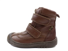 Bisgaard winter boot brown with velcro and TEX